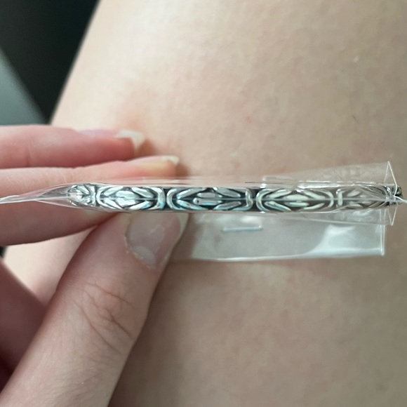 .925 Sterling Silver Cuff - Picture 3 of 3